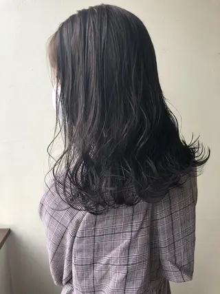 セミロング 🌻韓国風ヘア🌻 ✨🌷ナナコ🌷のヘアスタイル