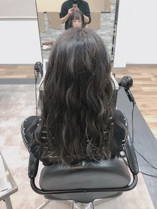 ロング 太白区/白髪ぼかし ハイライト/千葉達人のヘアスタイル