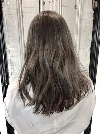 セミロング カラー ryota .のヘアスタイル