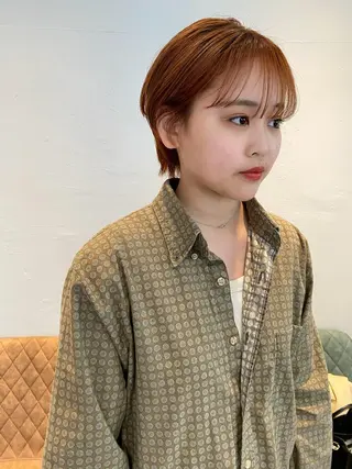 ショート カラー RISAKO レイヤーカット🎀のヘアスタイル