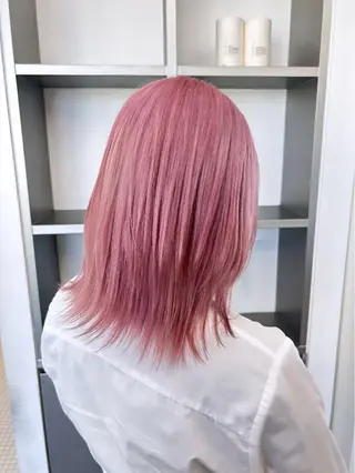 ミディアム MiRI💜地毛級 エクステ✖似合わせ技のヘアスタイル