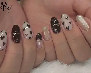 ネイル Spiky とうげ ふうかのネイルデザイン