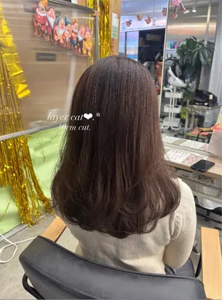 セミロング cocoro💗 ﾏﾂｴｸ/ﾈｲﾙのマツエク・マツパデザイン