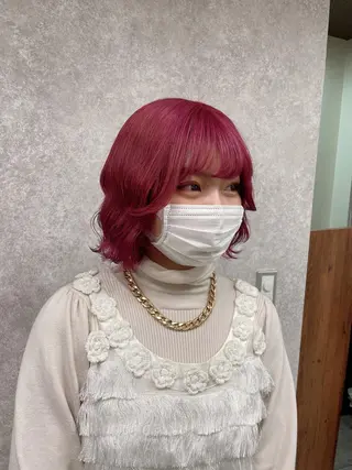 ミディアム カラー ヘアアレンジ 🫧ヒシダアキ taboo.i🫧のヘアスタイル
