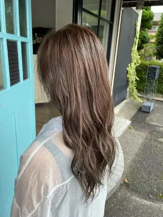 ロング カラー 佐々木 浩之のヘアスタイル