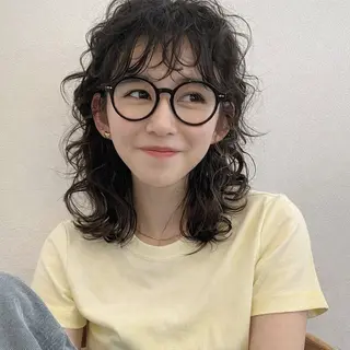 ミディアム 渡邉 顕幸のヘアスタイル