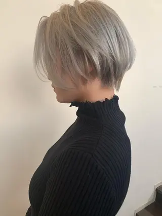 ショート カラー 髪質改善サロン 心斎橋ARCHEのヘアスタイル