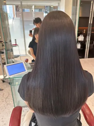 セミロング 奈良村 圭吾のヘアスタイル