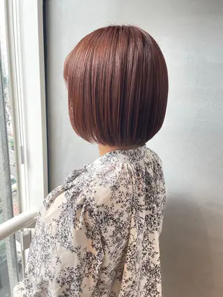 ショート カラー 女性リピ90%🍨 🩷佐藤みずきのヘアスタイル