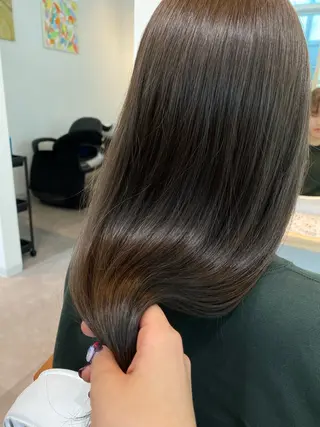 ロング カラー ichika/福岡 /透明感カラー🤎のヘアスタイル