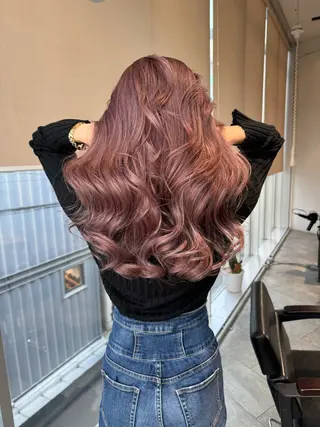 ロング カラー 💜ハイトーン💛 マジカルかいちゃんのヘアスタイル