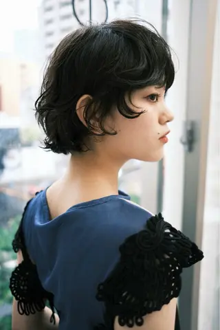 ショート パーマ YUKINA /arte peloのヘアスタイル