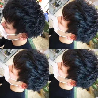 ショート メンズ 🟦髪質改善6年 💊YAMAMOTOのヘアスタイル