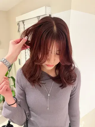 セミロング Bonheur銀座 /runaのヘアスタイル