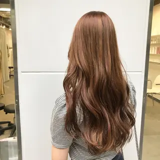 ロング カラー 🥀似合わせ🥀 柔らかカラー・タイトのヘアスタイル
