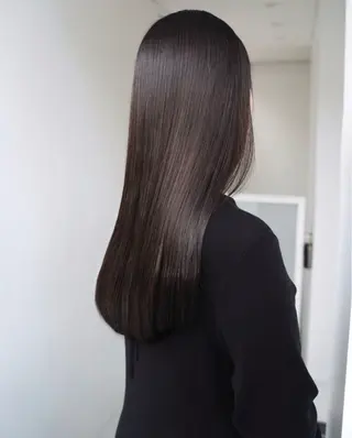 ロング 中村 美穂のヘアスタイル