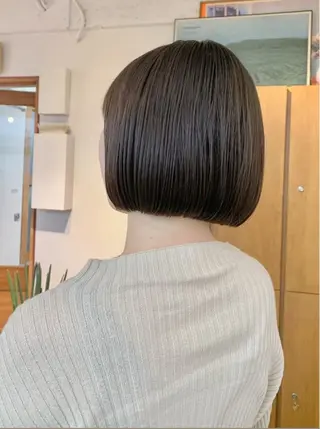 ショート カラー 立川透明感color YUJIのヘアスタイル