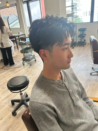 ショート 韓国風メンズカット 🇰🇷小川優のヘアスタイル