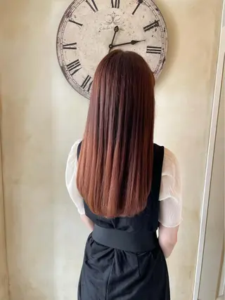 ロング カラー 古田 昂也のヘアスタイル