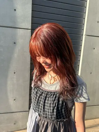 ロング カラー 脇田 光理のヘアスタイル