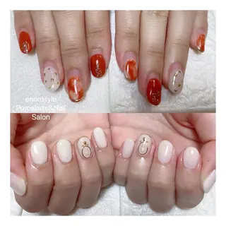 ショート ネイル 👑enen style👑のネイルデザイン