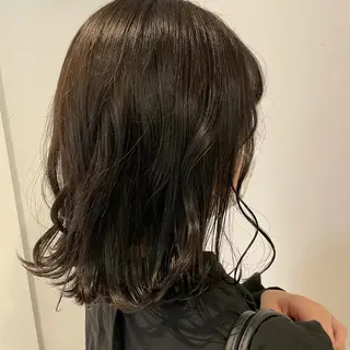 ミディアム カラー ✨️美髪✨️透明感カ ラー✨️大泉翔／店長のヘアスタイル