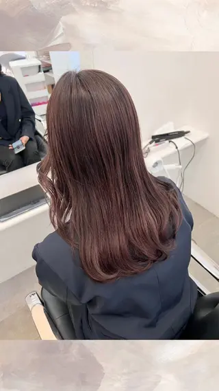 ロング カラー ParveMix / 横谷 日菜子 ❤︎のヘアスタイル