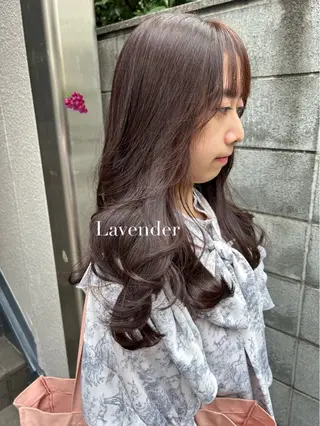 ロング 暖色･似合わせカラー (廣石沙英🎀)のヘアスタイル