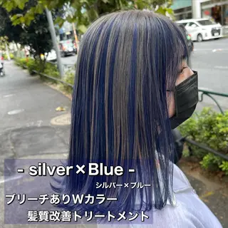 セミロング カラー ボブカットモデル 募集中　ukaのヘアスタイル