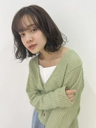カラー 髪質改善/ハイトーン /デザイン見正 恵弥のヘアスタイル