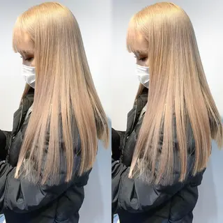 ロング カラー 🧡色落ちまで2度綺 麗なカラー🧡ヨシキのヘアスタイル