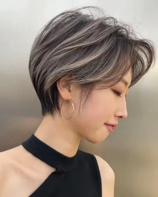 ショート uhiyama shotarouのヘアスタイル