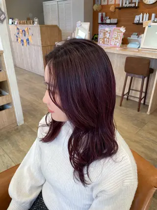 ロング カラー bisou_ SAEのヘアスタイル