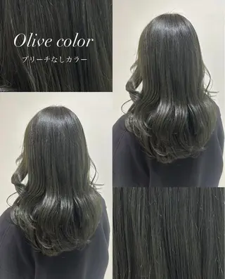 セミロング カラー 🤍透明感カラー・ きらら🤍のヘアスタイル