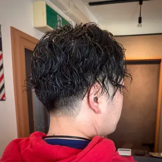 ショート パーマ メンズ 立川メンズカット/ メンズパーマ💈三上のヘアスタイル