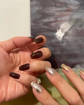 ネイル kiii.__ ✴︎*のネイルデザイン