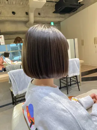 ショート カラー 新宿 / Aujua ｿﾑﾘｴ🫧森田涼介のヘアスタイル