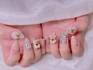 ネイル 長さだし専門店 M2　rikaのネイルデザイン