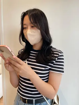 ロング ヘアスタイルは 『キーちゃん』に！のヘアスタイル