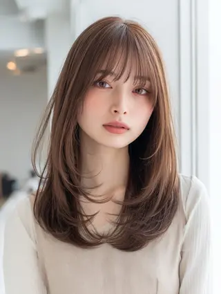 セミロング ✨毛髪診断で絶対綺麗 ✨美髪艶髪専門✨高浪のヘアスタイル