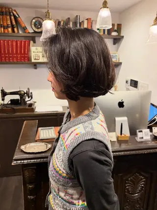 ショート 目黒/当日🉑/本橋 真樹のヘアスタイル