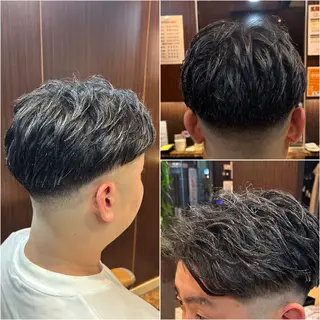 ショート メンズ 根尾 海咲のヘアスタイル