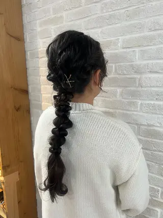 ロング ヘアアレンジ Topstylist YUKIのヘアスタイル