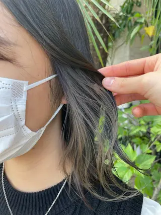 ミディアム カラー AKALA HAIR 西宮店 Juriのヘアスタイル