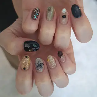 ネイル Nail mood デザイン持ち込みokのネイルデザイン