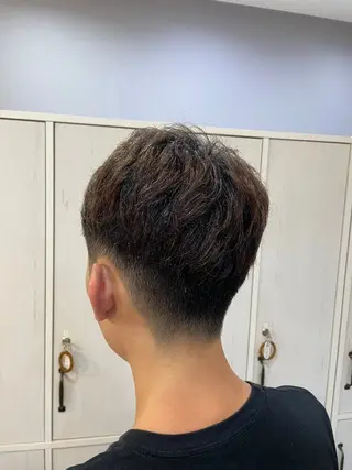 メンズ レイヤー/透けカラー ✨KANAのヘアスタイル