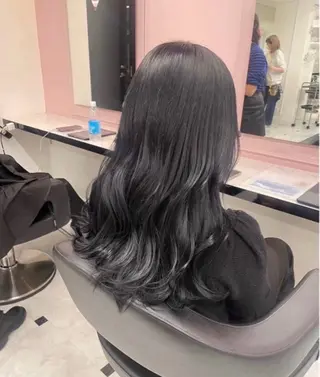 ロング miku/ラベンダー 透明感カラー🪻❤︎のヘアスタイル