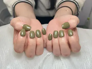 ショート 宮崎 もものネイルデザイン