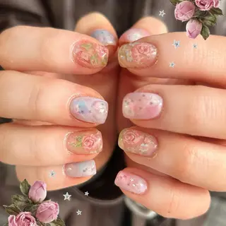 ネイル ASA nail / アート☀︎ニュアンスのネイルデザイン