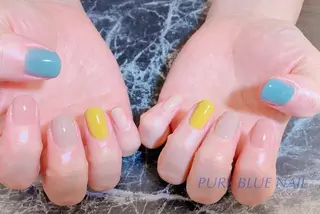 ネイル PURE BLUE NAILのネイルデザイン
